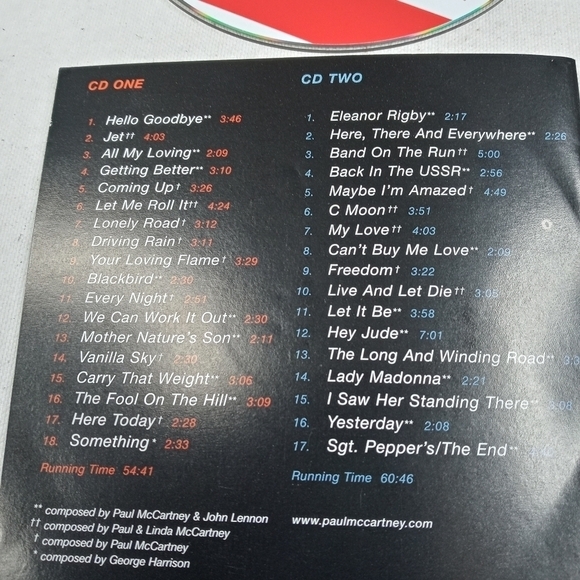 Paul Mccartney CDs . 4 total CDs. Good condition. - Picture 3 of 5